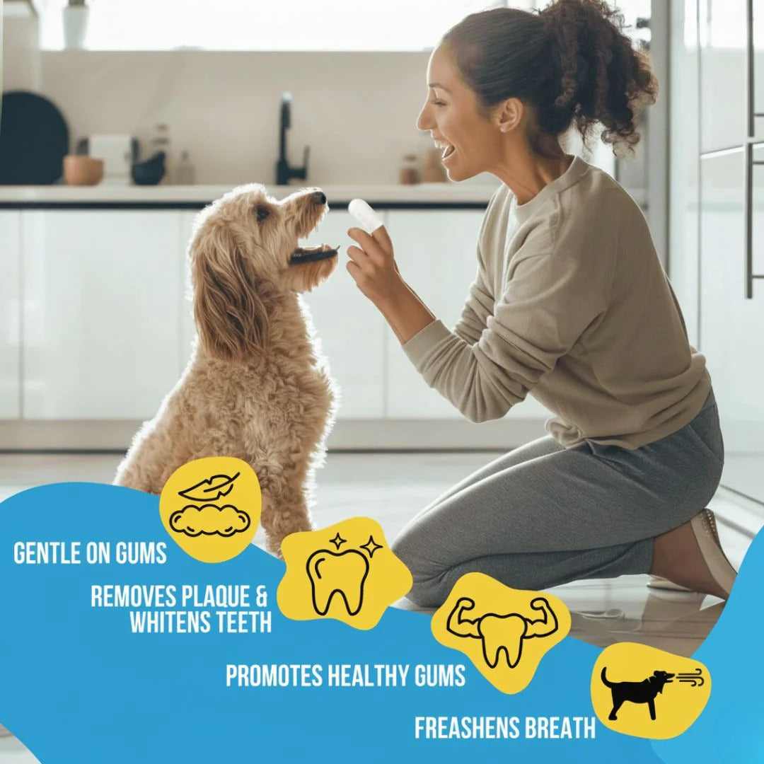 FreshWipes ™ Pet Dental Wipes – 50 Wipes Pack